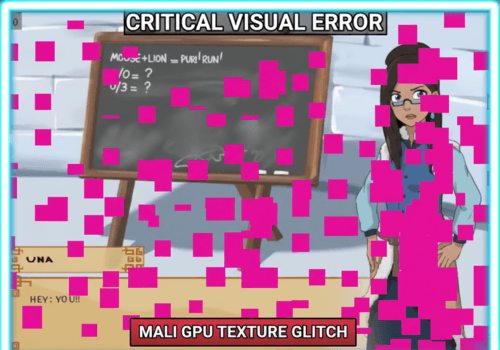 Troubleshooting & Error Fixes 1 Pink screen error