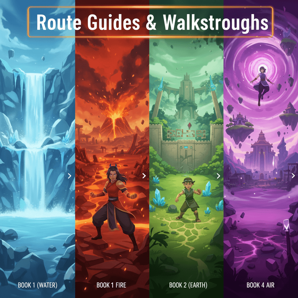 Route Guide Walkthroughs Home