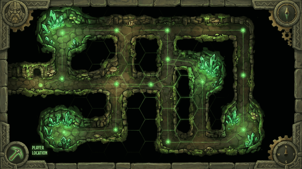 book-3-earth-obsidian-tunnel-map Map of the Earth Kingdom tunnels showing Obsidian locations.