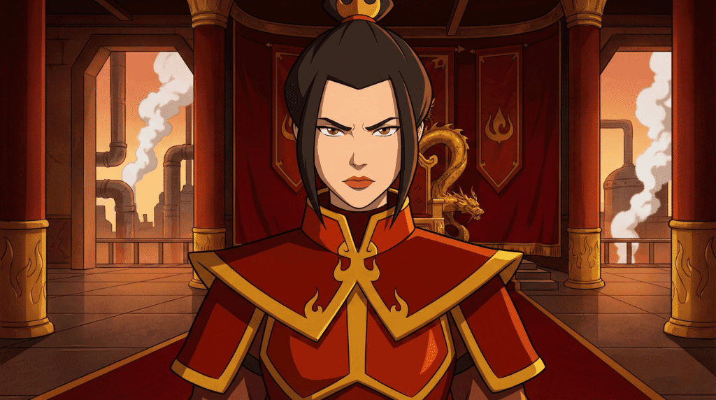 Book 2 (Fire) Walkthrough: Azula & The Shop Mini-Game 2 Azula in the Fire Nation palace, the main character of Book 2.