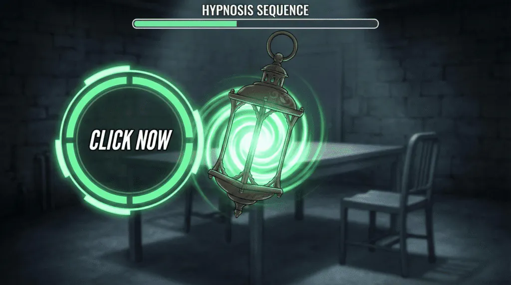 The hypnotic lantern puzzle solution in the Lake Laogai mystery.